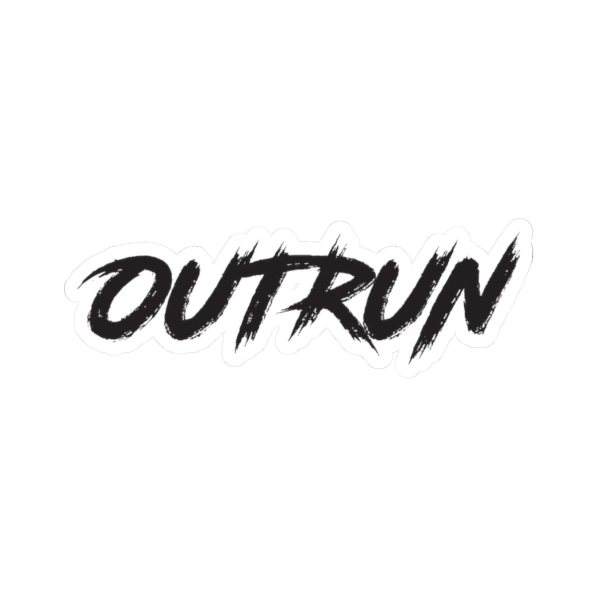 Outrun Kiss-Cut Sticker