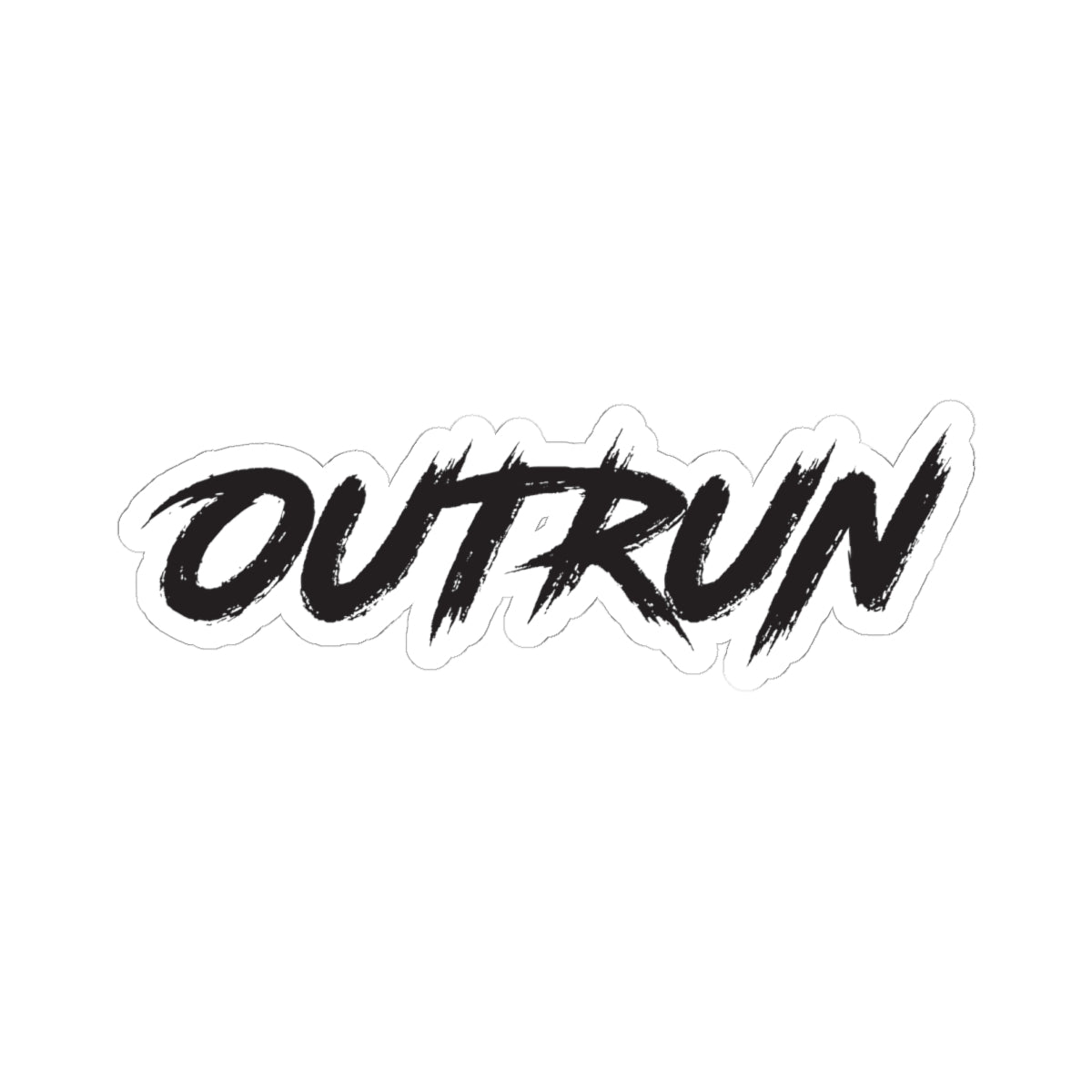 Outrun Kiss-Cut Sticker