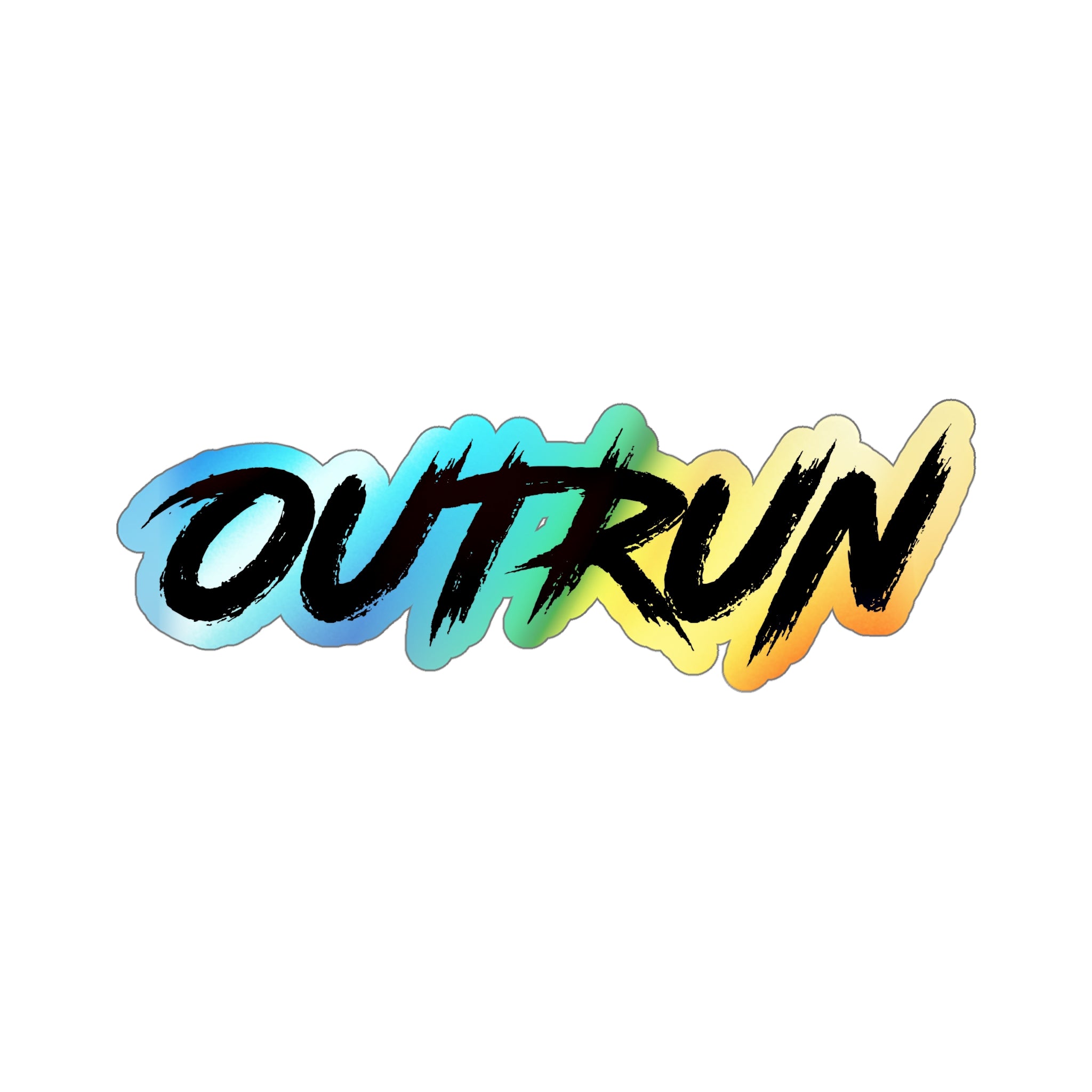 OUTRUN Holo Sticker
