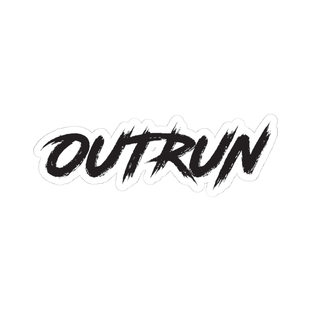 Outrun Kiss-Cut Sticker