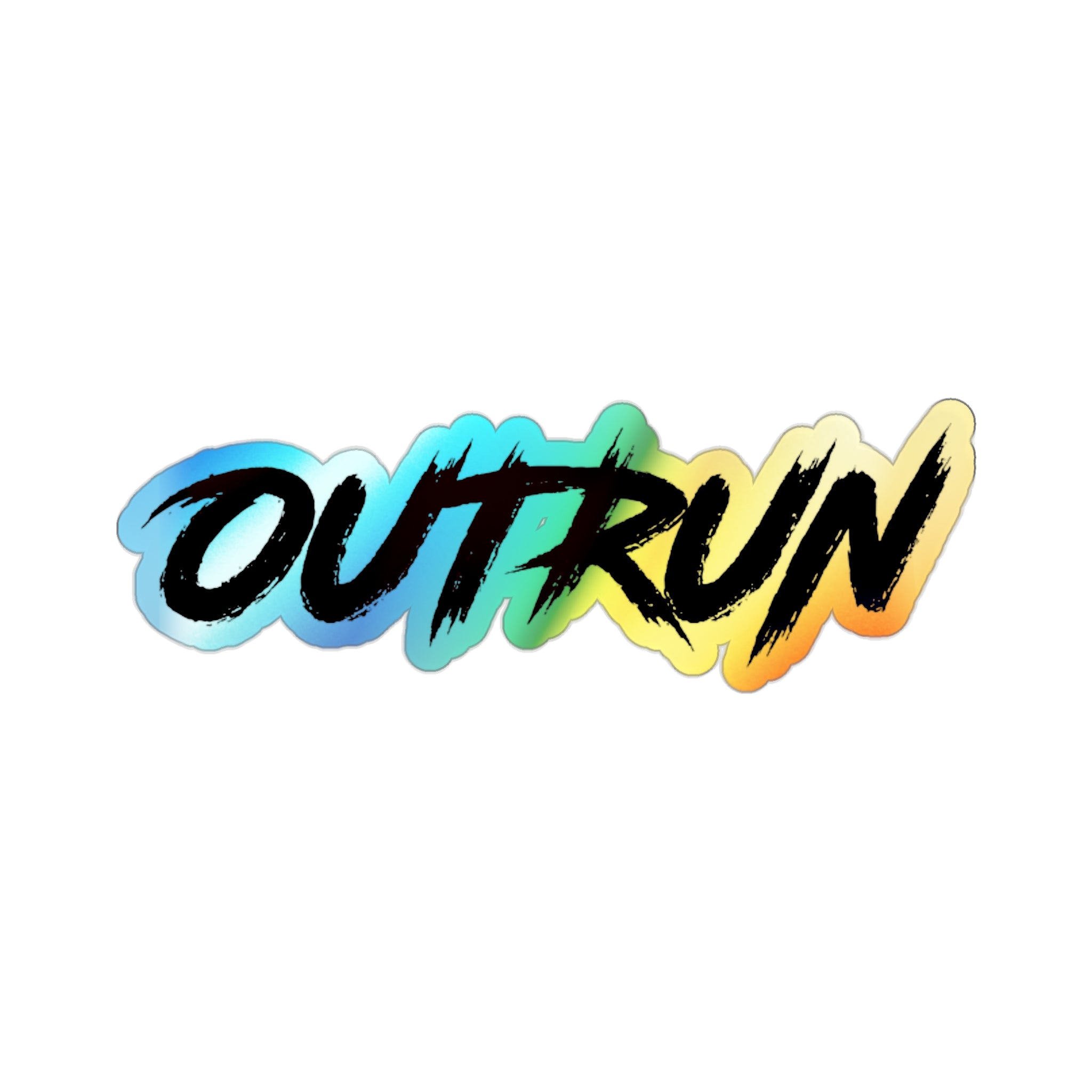 OUTRUN Holo Sticker