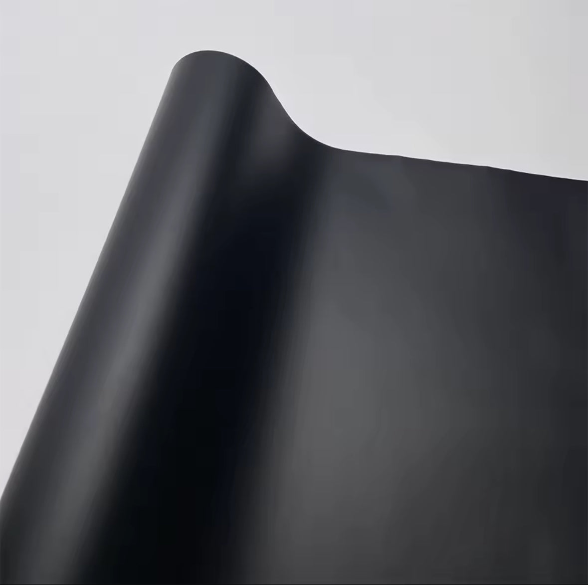 GLOSSY BLACK/CHROME FORK WRAP